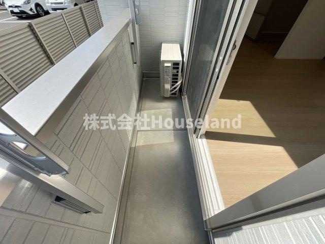 D-ROOM和歌山黒田のバルコニー