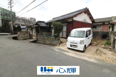 【前面道路含む現地写真】 | 上右田2684・平屋・84坪 | 現地（2025年3月7日撮影）