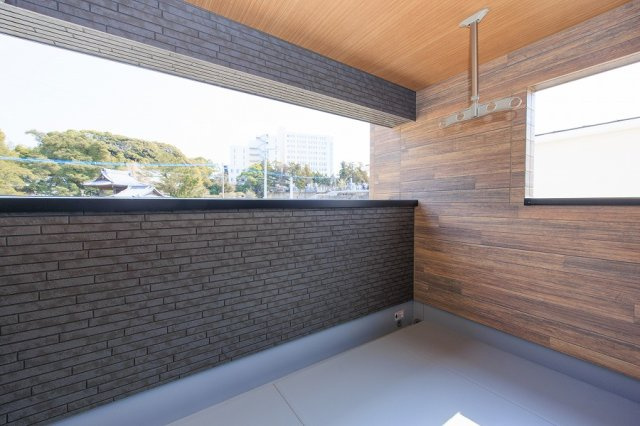 アーキデイズ　久留米市合川町のバルコニー