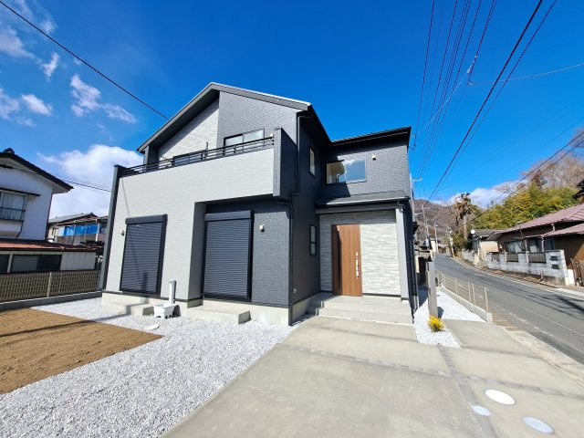 新築　桐生市堤町１丁目　Blooming　Garden　１号棟の外観|現地写真　完成しました！ご内覧等、お気軽にお問合せください♪　							

