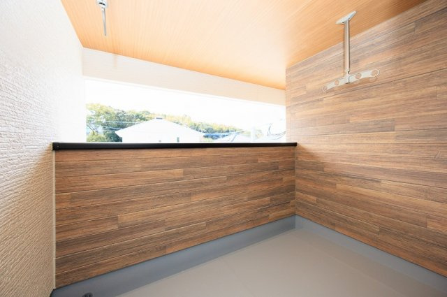 アーキデイズ　直方市頓野のバルコニー