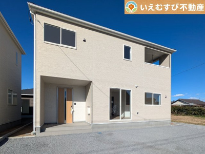 【外観】 | Cradle garden　美里町古郡第2 | 【完成済み】ナチュラルな色合いで飽きのこない外観！
ゆっくりご内覧いただけますのでぜひ一度現地をご覧ください！夢が膨らみます♪