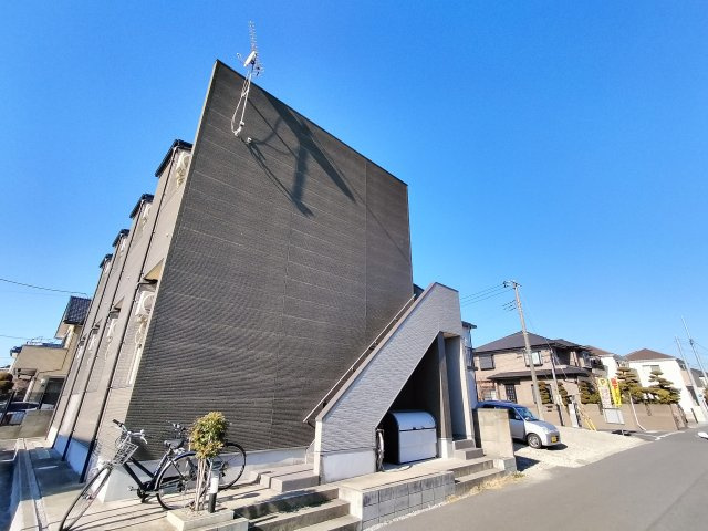エストモント東岩槻の外観パース|★追焚★エアコン★ロフト★２口コンロ★温水洗浄便座★照明付★