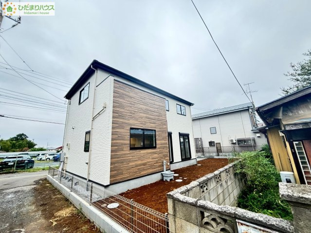 上尾市瓦葺　17期　新築一戸建て　エルデ　01の外観|落ち着いた雰囲気のあるお洒落な外観！