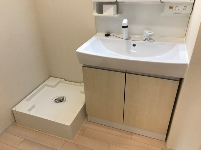 アジュシカの洗面所