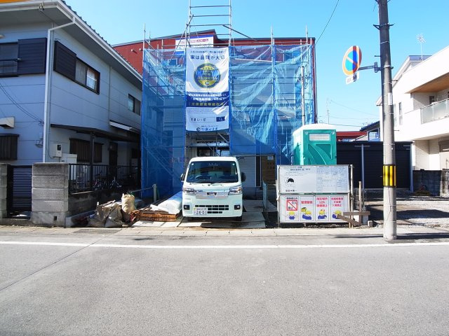新築　高崎市飯塚町3期　Heartful　Town　１号棟の駐車場|現地写真　駐車スペースは並列2台分可能です！

