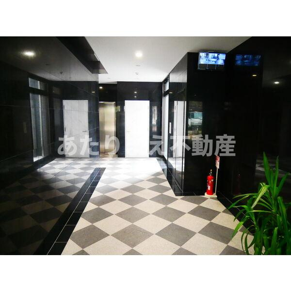 ラフォルトゥーナ姪浜2番館のエントランス