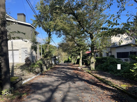 【前面道路含む現地写真】 | 大室高原別荘地　売地