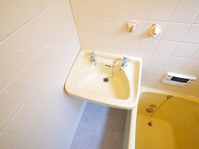 生駒市中菜畑テラスハウスの洗面所