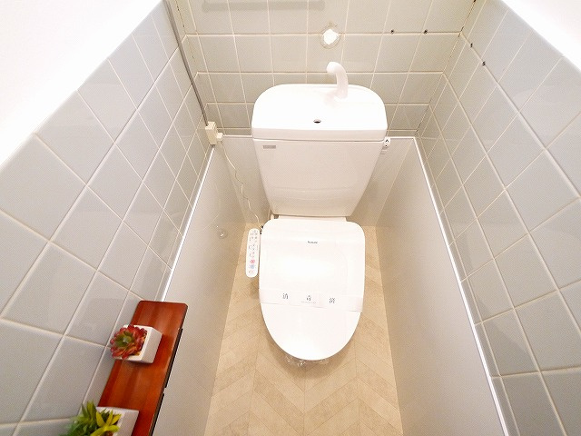 生駒市中菜畑テラスハウスのトイレ