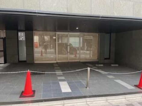 武三ビル1階の駐車場