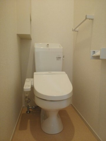 メゾン・ド・プルミエＢのトイレ|シンプルで使いやすいトイレです