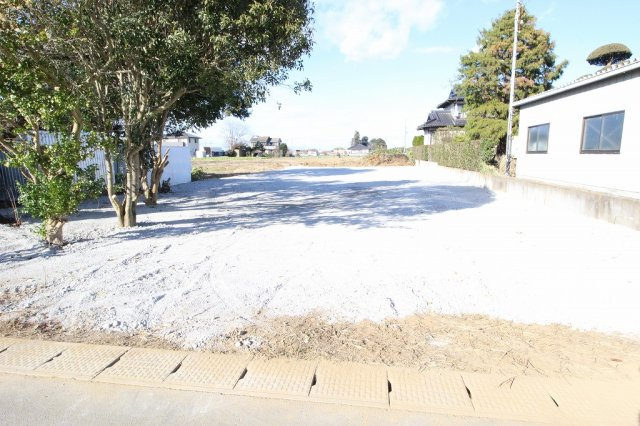 筑西市藤ケ谷の外観|現地を南側から撮影（2024年12月撮影）