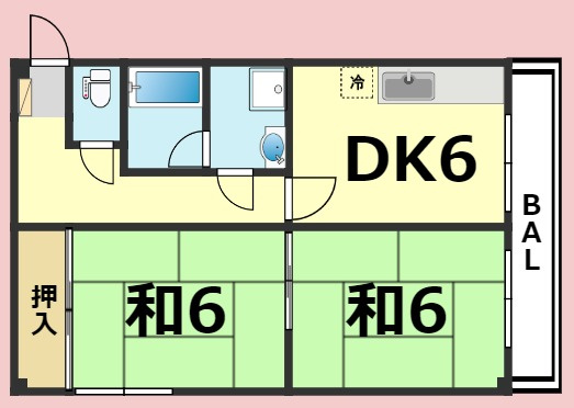 【間取り】 | エメラルド神尼