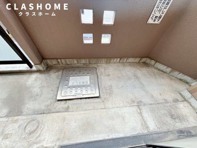 東浦カルチャービル　　刈谷市近郊の賃貸はクラスホームのバルコニー