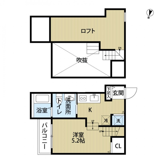 【間取り】 | ベルメール | 現況優先。