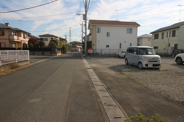 東城南駐車場　フリースペースの外観