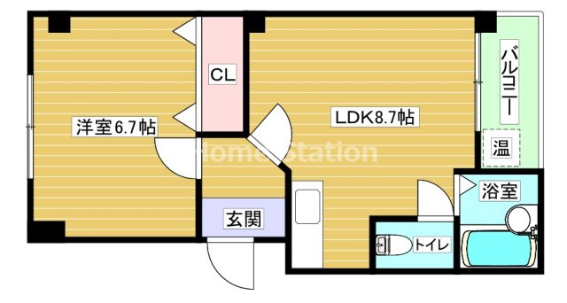 【間取り】 | サンエイト福島