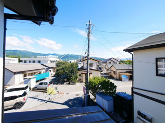 【展望】 | 甲府市池田1丁目 建物一新 閑静な住宅街 バス停徒歩4分 | 物件から北東側を望む