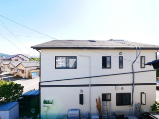 【展望】 | 甲府市池田1丁目 建物一新 閑静な住宅街 バス停徒歩4分 | 物件から南側を望む