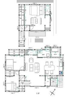 【間取り】 | 甲府市池田1丁目 建物一新 閑静な住宅街 バス停徒歩4分 | フルリフォーム済みの建物　93.44ｍ2　3LDK　内覧予約受付中