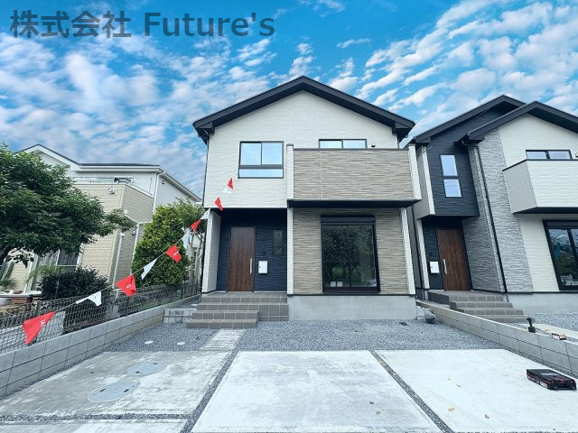 流山市駒木　新築戸建　全2棟　1号棟の外観|外観です