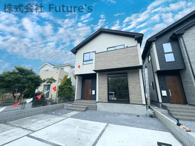 流山市駒木　新築戸建　全2棟　1号棟の外観|◆流山市駒木・新築分譲住宅・全2棟◆