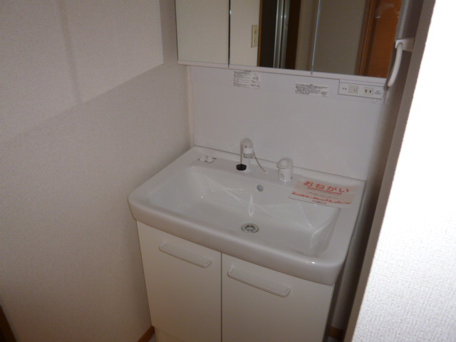 ハーベストコートＡの洗面所