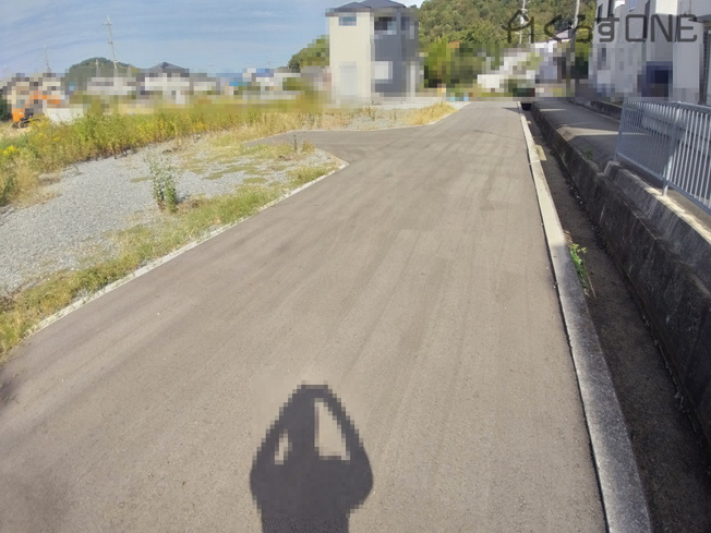 【前面道路含む現地写真】 | 姫路市勝原区山戸／売土地