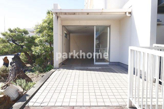 山崎ハイツのエントランス|清潔なエントランスです