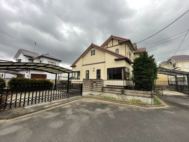 深谷市東方の駐車場