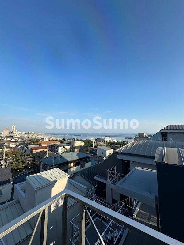 神戸市須磨区須磨浦通６丁目の賃貸マンションの展望