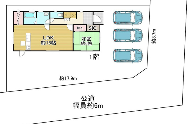【区画図】 | 寄居町大字赤浜　中古戸建