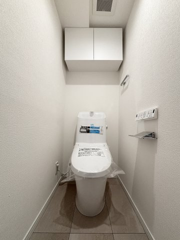 ダイアパレス東陽町　角　部屋　リ　ノベーションのトイレ