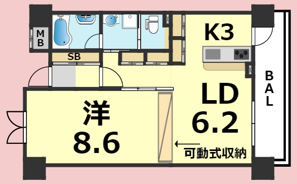 【間取り】 | アーバネックス尼崎東難波