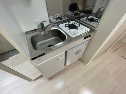 ハーモニーテラス方南町westのキッチン|キッチンでお料理をお楽しみください　※反転タイプ