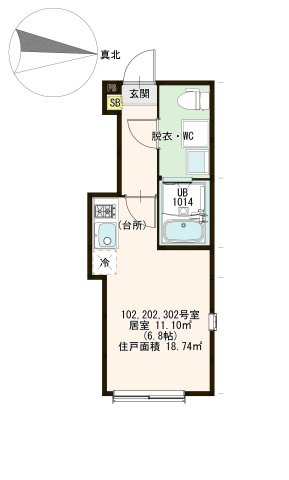 【間取り】 | ハーモニーテラス綾瀬Ⅶ