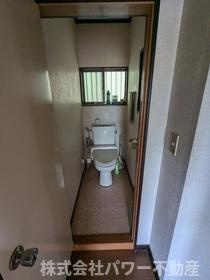 中古戸建　山名町のトイレ|トイレもきれいです