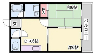 ハイブリッジの間取り