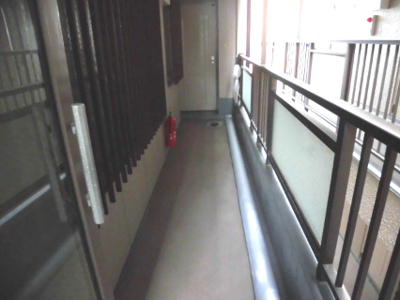【その他共用部分】 | マンション常磐Ⅱ | 共用廊下です