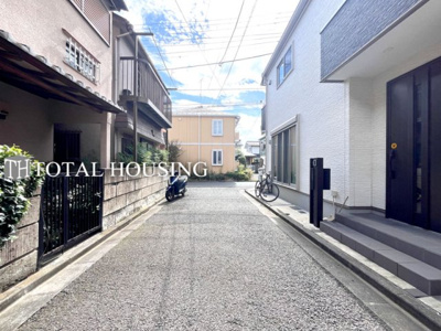 【前面道路含む現地写真】 | －未公開－練馬区桜台2丁目　売地　全1区画