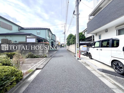 【前面道路含む現地写真】 | －未公開－練馬区桜台2丁目　売地　全1区画