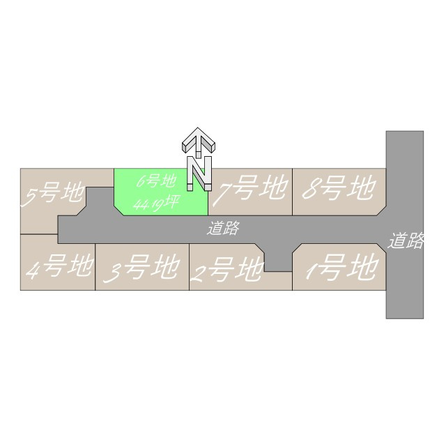 松前町南黒田分譲地