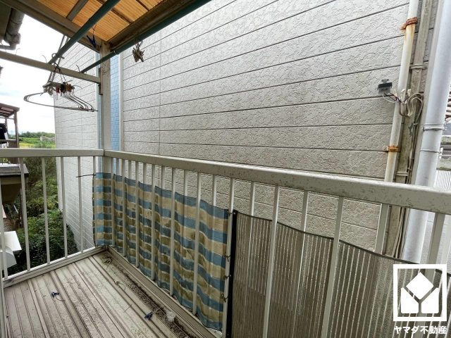 京田辺市三山木直田のバルコニー