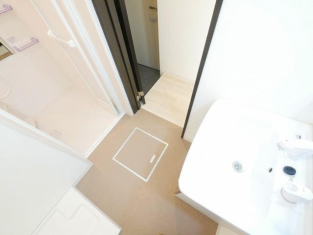 ジーメゾン奈良エルカーサの洗面所