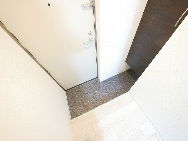 ジーメゾン奈良エルカーサの玄関|シンプルで使いやすい玄関です