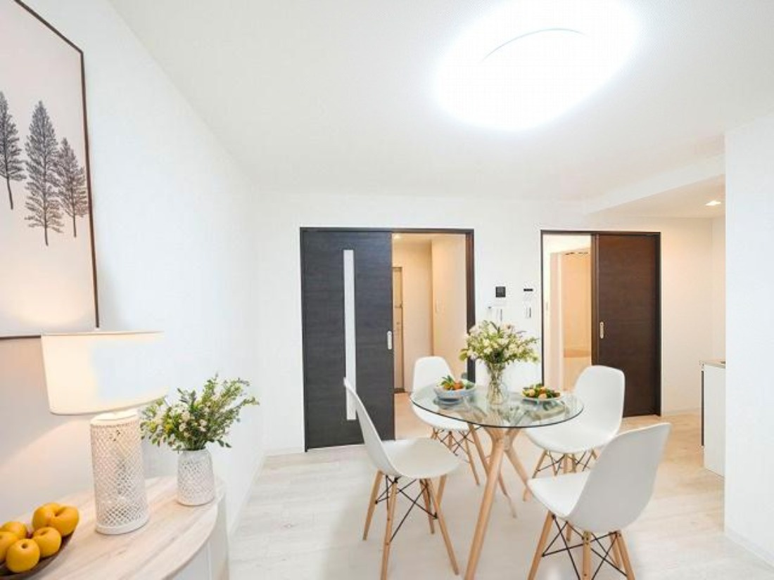 ジーメゾン奈良エルカーサの居間・リビング|CGで家具等を配置したもので家具等は含まれません