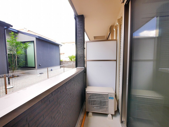 ジーメゾン奈良エルカーサのバルコニー|バルコニーからの眺めを楽しみながら食事をしませんか