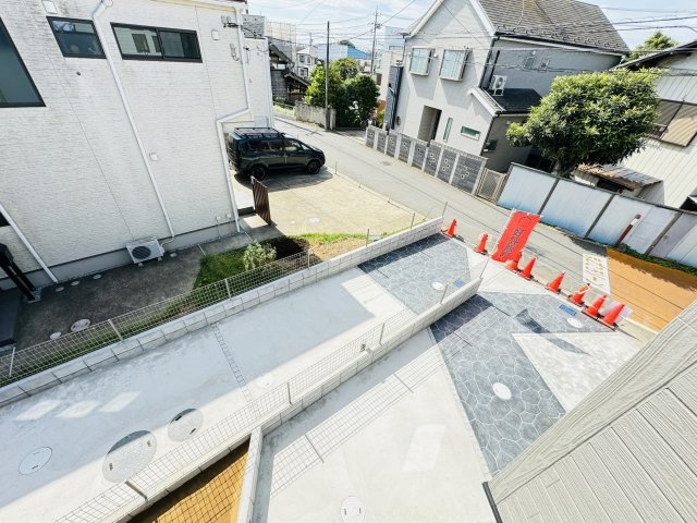 市川市下貝塚２丁目新築戸建（下貝塚15期）の展望|バルコニーより道路側眺望