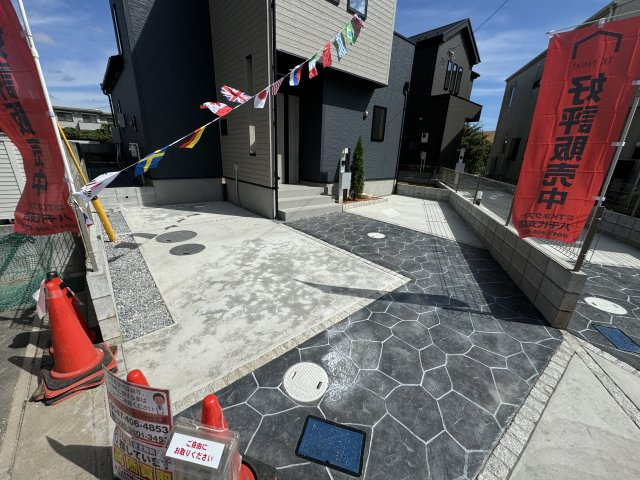 市川市下貝塚２丁目新築戸建（下貝塚15期）の駐車場|1号棟駐車スペース・2台駐車可